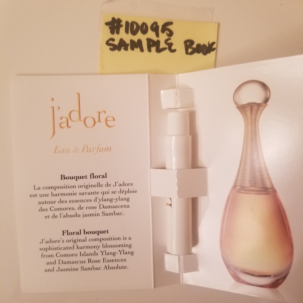 ✅#10095 DIOR J'Adore Sample Book